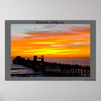 Oceanside Pier Poster