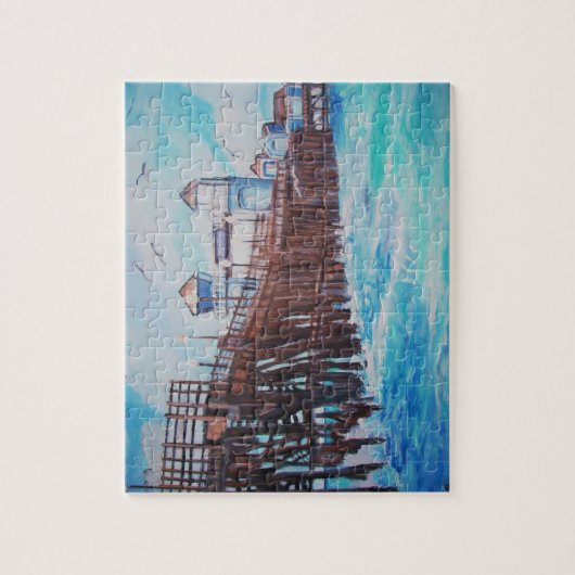 Oceanside Pier Puzzle Legpuzzel (Verticaal)
