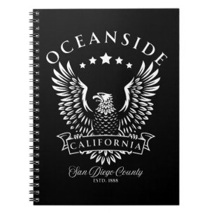Oceanside San Diego County Californië Vintage Notitieboek