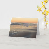 Oceanside Scene bij zonsondergang, Verlies van Moe Kaart (Gele Bloem)