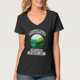 Oceanside staat op mijn lijst Natuur Buiten Loka T-shirt