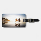 Oceanside Strand Bagagelabel (Voorkant horizontaal)