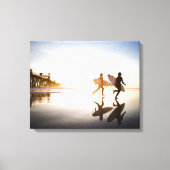 Oceanside Strand Canvas Afdruk (Voorkant)