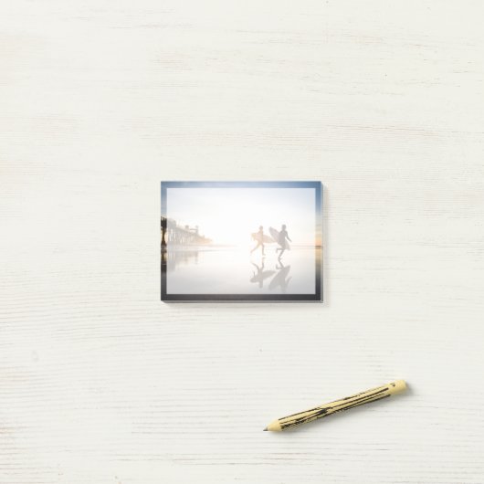 Oceanside Strand Post-it® Notes (Op bureau)