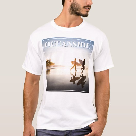 Oceanside Strand T-shirt (Voorkant)