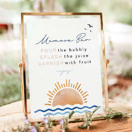 OCEANSIDE Strand Tropische Zonsondergang Momosa Ba Poster