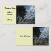 Oceanview met unieke structuur visitekaartje (Voorkant / Achterkant)