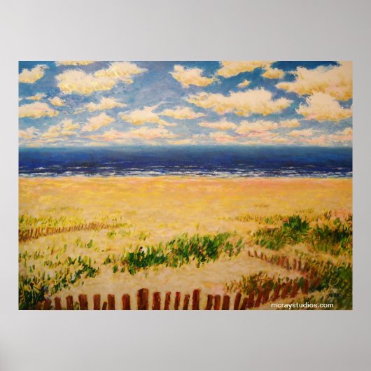 Oceanview Poster (Voorkant)