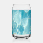Oceanwater zonnige golven modern blikvorm glas (Rechts)