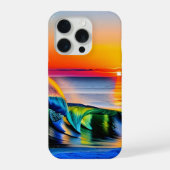 Oceanzonsondergang iPhone Hoesje (Achterkant)