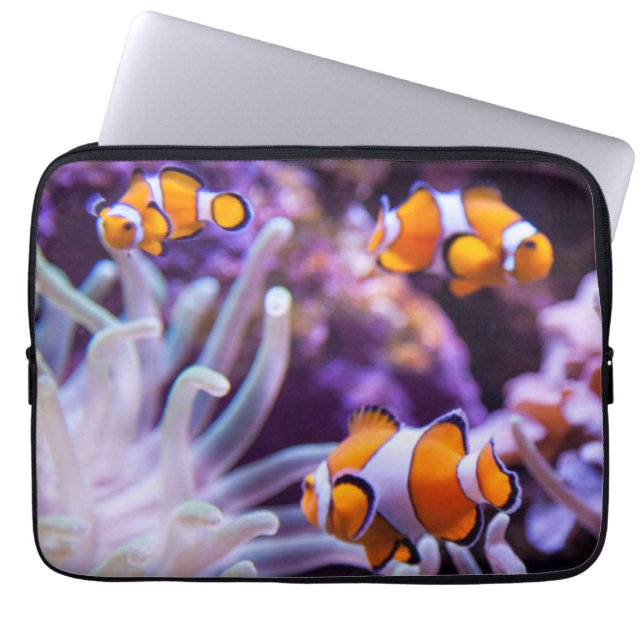 Ocellaris Clownfish | Amphiprion Ocellaris Laptop Sleeve (Voorkant)