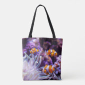 Ocellaris Clownfish | Amphiprion Ocellaris Tote Bag (Achterkant)