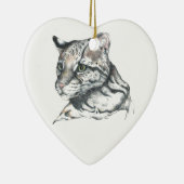 Ocelot1 Keramisch Ornament (Rechts)