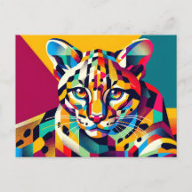 Ocelot-Briefkaart