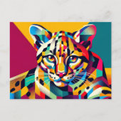 Ocelot-Briefkaart Briefkaart (Voorkant)