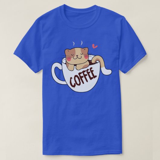Ocelot koffie t-shirt (Design voorkant)
