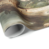 Ocelot, Leopard Cat (Felis pardalis) Illustratie Cadeaupapier (Rol Hoek)