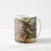 Ocelot, Leopard Cat (Felis pardalis) Illustratie Koffiemok (Voorkant rechts)