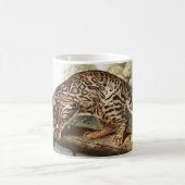 Ocelot, Leopard Cat (Felis pardalis) Illustratie Koffiemok (Center)