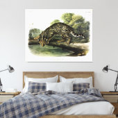 Ocelot, Leopard-Cat (Leopardus pardalis) - Audubon Canvas Afdruk (Insitu (Slaapkamer))