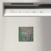 OCELOT Leopardus pardalis) CENTRAAL AMERIKA Magneet (Insitu (Vaatwasser))