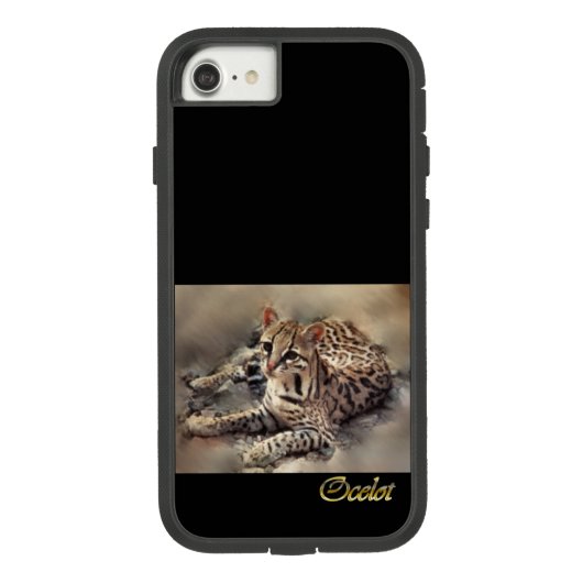 Ocelot Lovers Art Case-Mate iPhone Case (Achterkant)