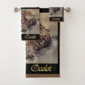 Ocelot Lovers Bad Handdoek (Insitu)