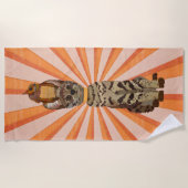 OCELOT & OWL BEACH HANDDOEK (Voorkant)