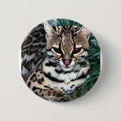 Ocelot Ronde Button 5,7 Cm (Voorkant)