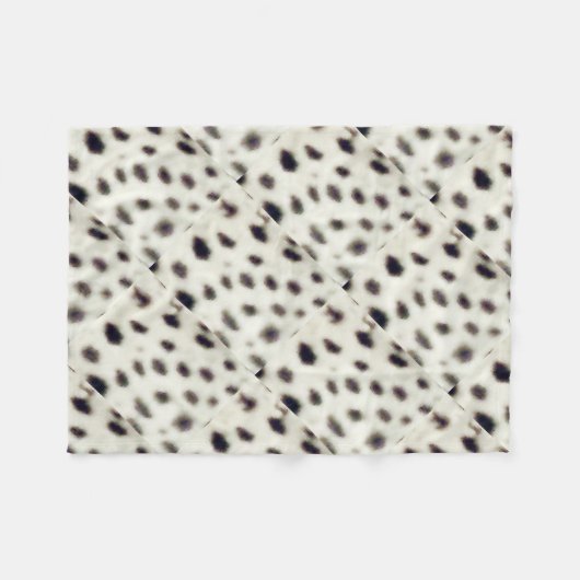 Ocelot Spots Fleece Deken (Voorkant (Horizontaal))