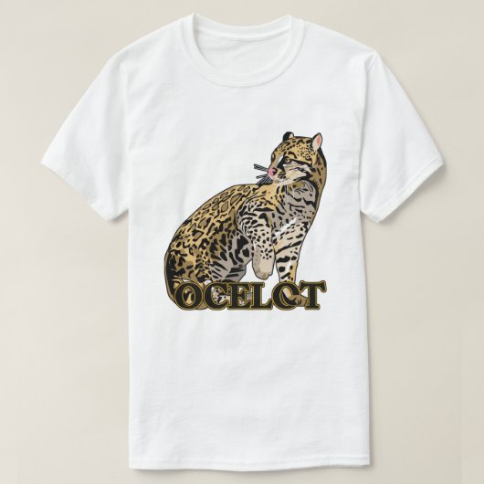 Ocelot T-shirt (Design voorkant)