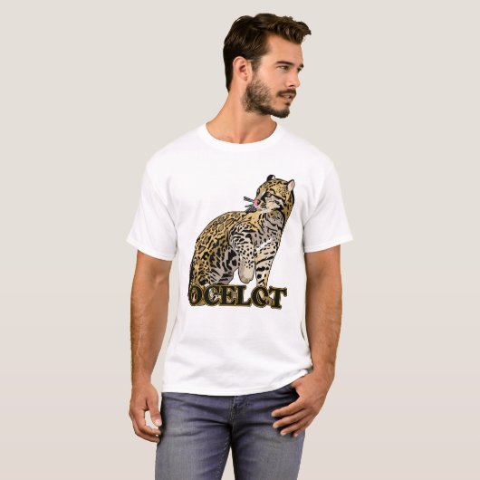 Ocelot T-shirt (Voorkant volledig)