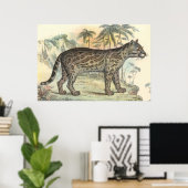 Ocelot (variëteit) poster (Thuiskantoor)