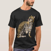 Ocelot Wild Cat Wild Life T shirten T-shirt (Voorkant)