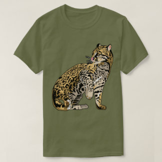 Ocelot Wild Cat Wild Life T shirten T-shirt