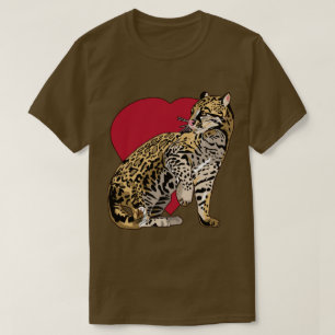 Ocelot Wild Cat Wild Life T shirten T-shirt