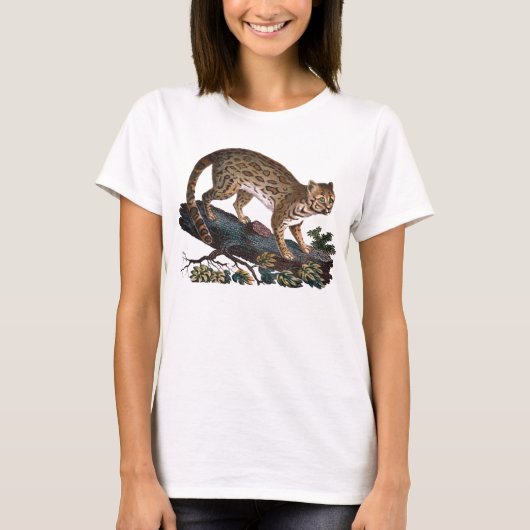 Ocelot - Wilde Cat T-Shirt (Voorkant)