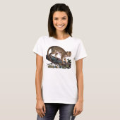 Ocelot - Wilde Cat T-Shirt (Voorkant volledig)