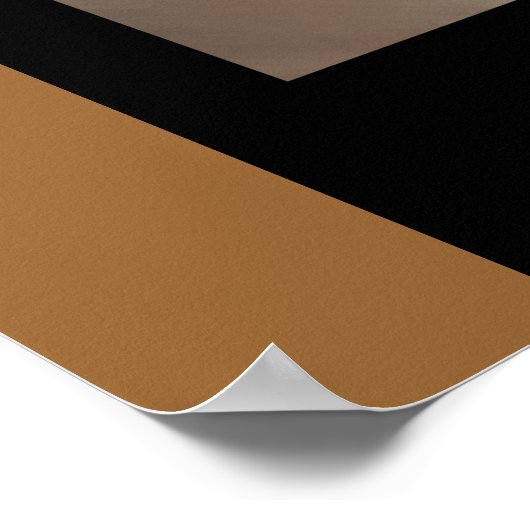 Ocelot Wilde Kat Liefhebbers Poster (Hoek)