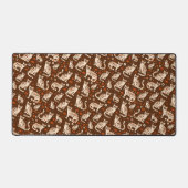 ocelotpatroon bureaumat (Voorkant)