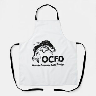 OCFD Obsessief Compulsive Vissen Disorder FUNNY Schort