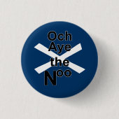 Och Aye de Noo Pinback Ronde Button 3,2 Cm (Voorkant)
