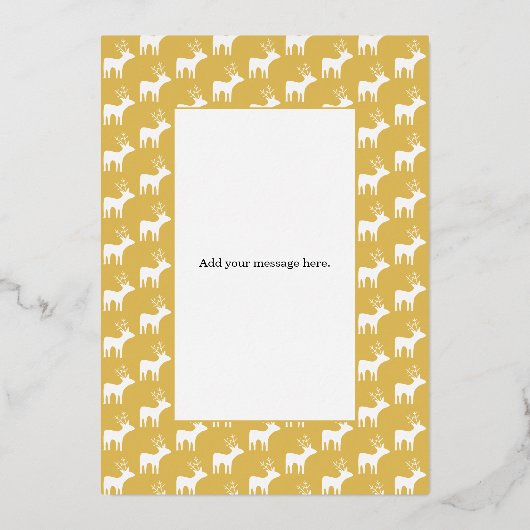 Och hert wat een jaar in review foto collage folie feestdagenkaart (Achterkant)