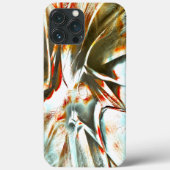 Ocher textuur met pixelated knik en krassen de Case-Mate iPhone case (Achterkant)