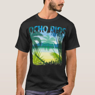 Ocho Rios Jamaica Beach Summer Matching Family Pal T-shirt
