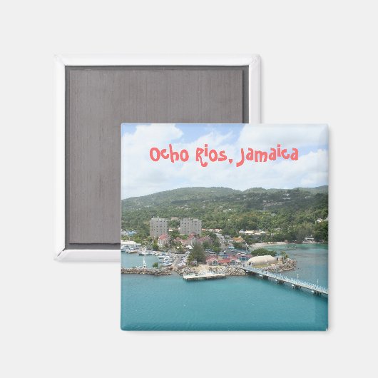 Ocho Rios, Jamaica Magnet (Voorkant / Achterkant)