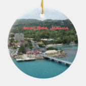 Ocho Rios, Jamaica Ornament (Achterkant)