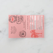 Ocho Rios Jamaica Passport Uitnodiging (Binnen)