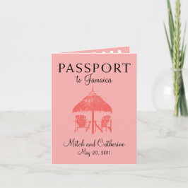Ocho Rios Jamaica Passport Uitnodiging