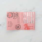 Ocho Rios Jamaica Passport Uitnodiging (Binnen)